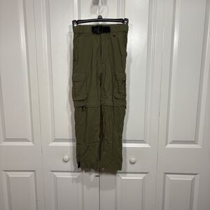 Boy Scouts Of America Switchback Uniform Green Belted Pants Youth XS